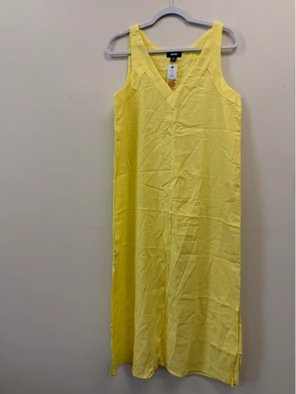 Linen Maxi Dress - DKNY - Women’s Size XXL